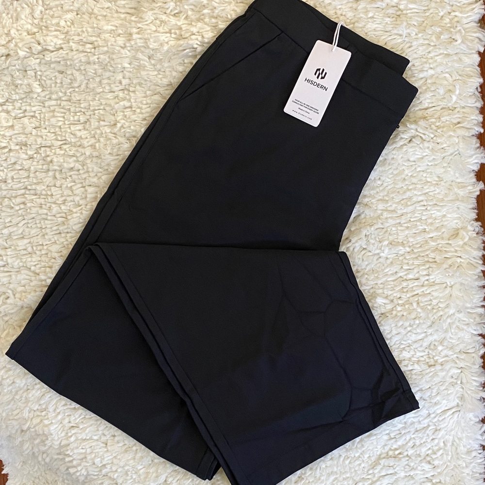 Hidden Men's Black Dress Pants